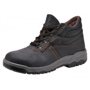 Portwest S1P D Ring Chukka Boots Steel Toecap & Midsole Leather Slip-resistant Size 12 Ref FW10SIZE12