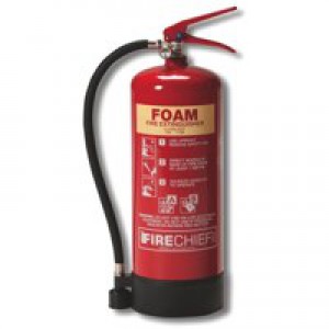IVG Firechief Fire Extinguisher Foam for Class A and B 6 Litres Ref IVGS6.0LTF