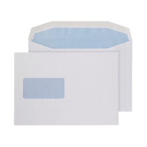 C5 Window Envelopes Self Seal 162 x 229mm 100gsm White