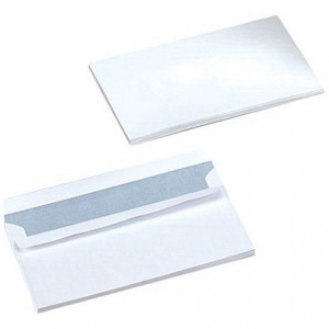 DL Self Seal Envelopes 110 X 220mm 80gsm White