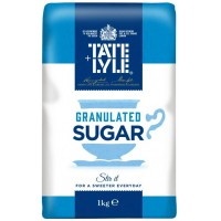 Tate and Lyle Granulated Sugar 1 kg - single bag