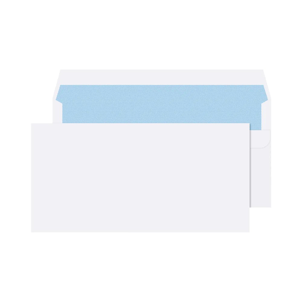 DL+White+Plain+Self+Seal+Envelopes+Wallet+90gsm