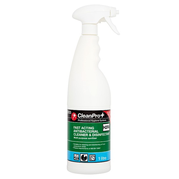 Clean+Pro%2B+Fast+Acting+Antibacterial+Cleaner+%26+Disinfectant+H2FA+1+Litre