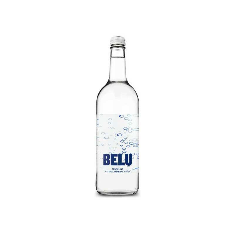 Belu+Sparkling+Water+Glass+Bottle+75cl+750ml+PACK+OF+12