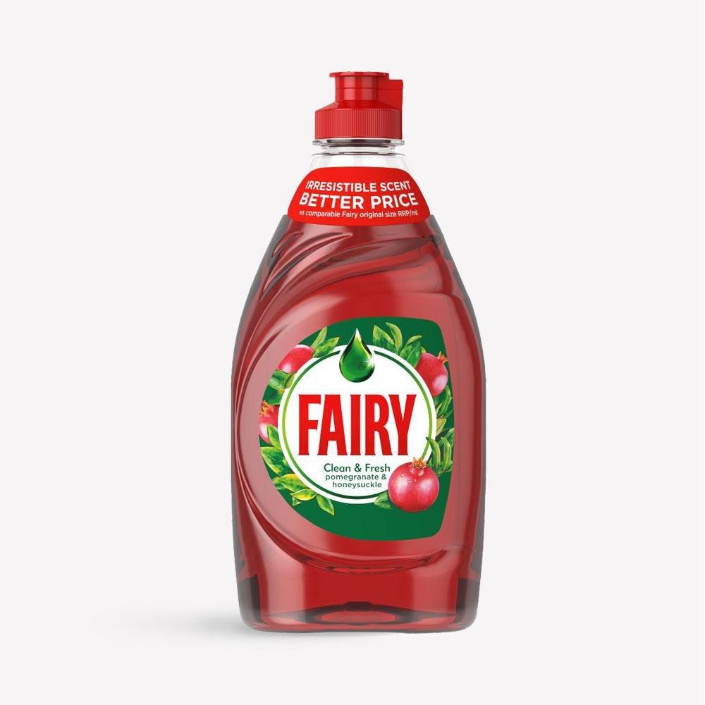 Fairy+Clean+%26+Fresh+Washing+Up+Liquid+Pomegranate+%26+Grapefruit+320ml