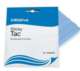 Initiative+Reusable+Sticky+Tac+Scored+Strips+Blue+70gm