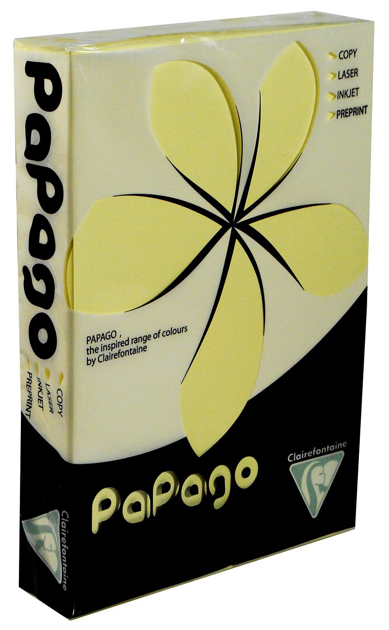 PAPAGO+PALE+CANARY+YELLOW+PAPER+A4+80GSM