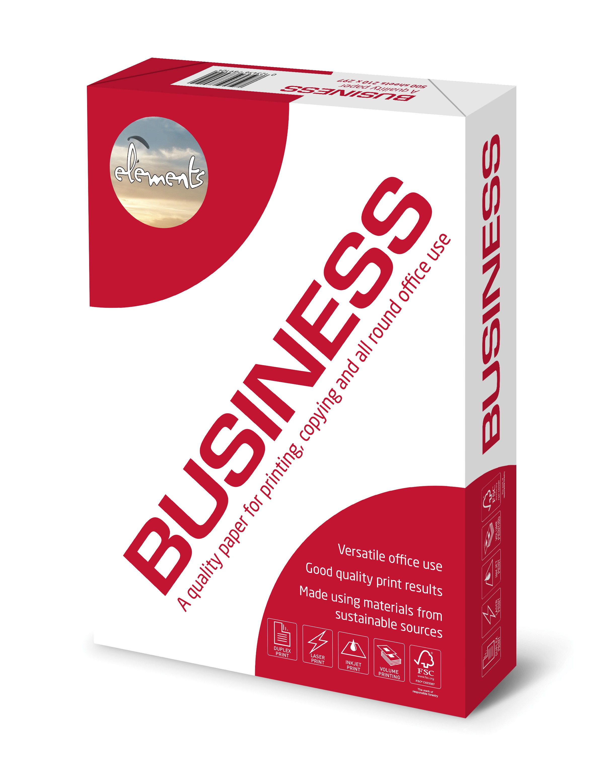 Elements+Business+A3+90gsm+White+Paper+Pack+500