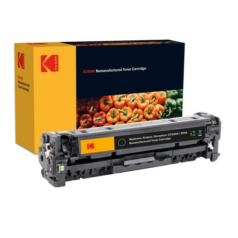 KODAK+Replacement+Toner+Cartridge+for+use+in+HP+Color+LaserJet+CP2025+dn+%2F+n+%2F+x+%2F+CM2320+mfp+fxi+%2F+n+%2F+nf+304A+%2F+CC530A+%2F+black+4400+pages