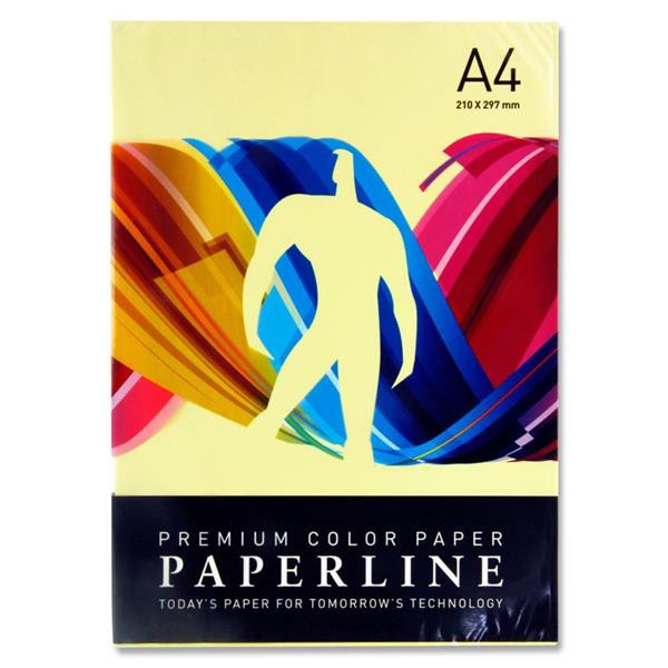 Paperline+A4+80gsm+Canary+Paper+Pack+500