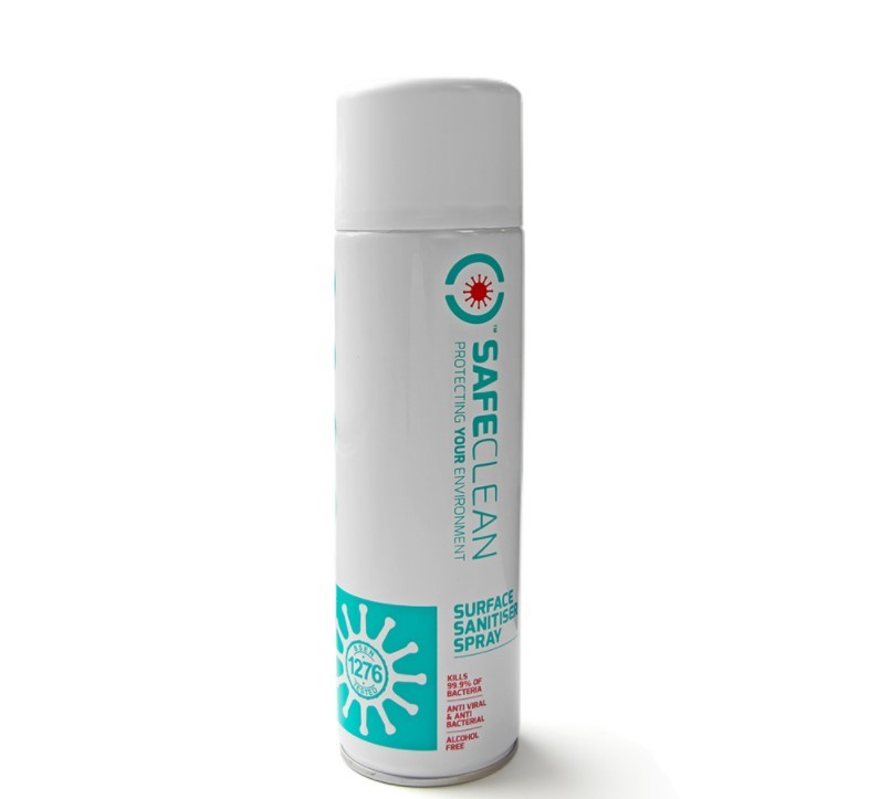 Safeclean+Anti-Bacterial+Sanitiser+Spray+500ml+Aerosol