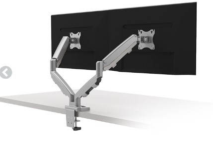 Image for EPPA2-SLV
EPPA Series Dual Monitor Support w/ Dynamic Ht Adj range, silver finish