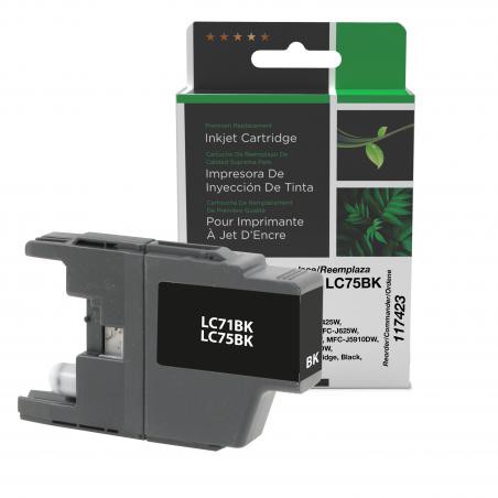 Image for Clover Imaging Non-OEM New High Yield Black Ink Cartridge for Brother LC71/LC75