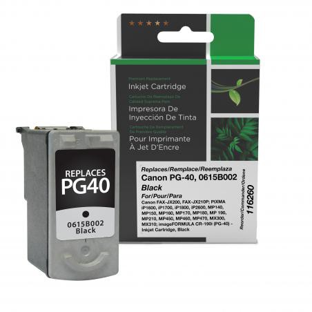 Image for Clover Imaging Remanufactured Black Ink Cartridge for Canon PG-40