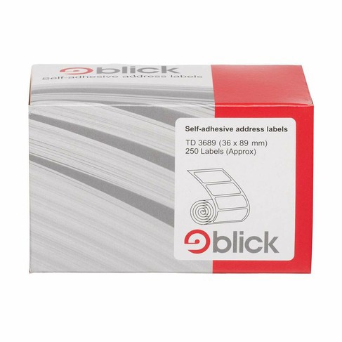 Blick+Self-Adhesive+Address+Labels+89+x+36mm