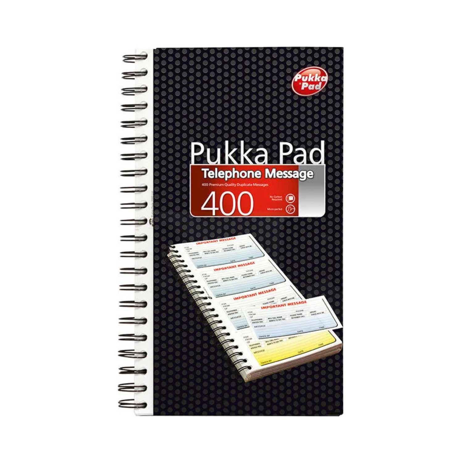 Pukka+Pad+Telephone+400+Message+Duplicate+Book