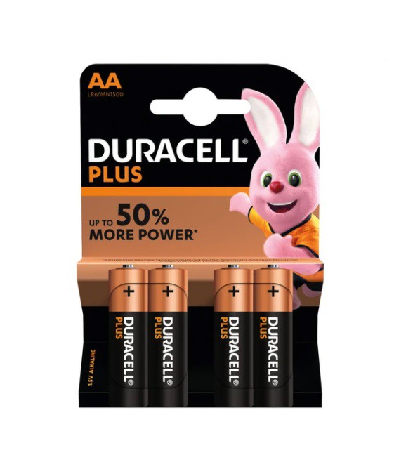 Duracell+Plus+AA+Alkaline+Batteries+1.5V+MN1500