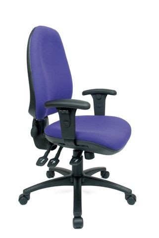 ACTIV6+HIGH+BACK+POSTURE+CHAIR+HEAVY+DUTY+3+LEVER+MECHANISM+HEIGHT+ADJUSTABLE+ARMS+INFLATABLE+PUMP+LUMBAR+%28FABRIC+COLOUR%29